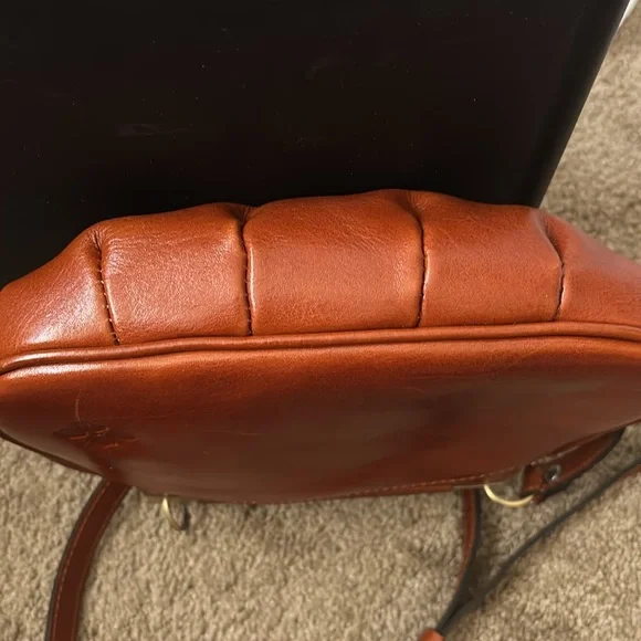 Patricia Nash Veneto Leather Crossbody with Tooled Front Flap Design - Picture 10 of 16